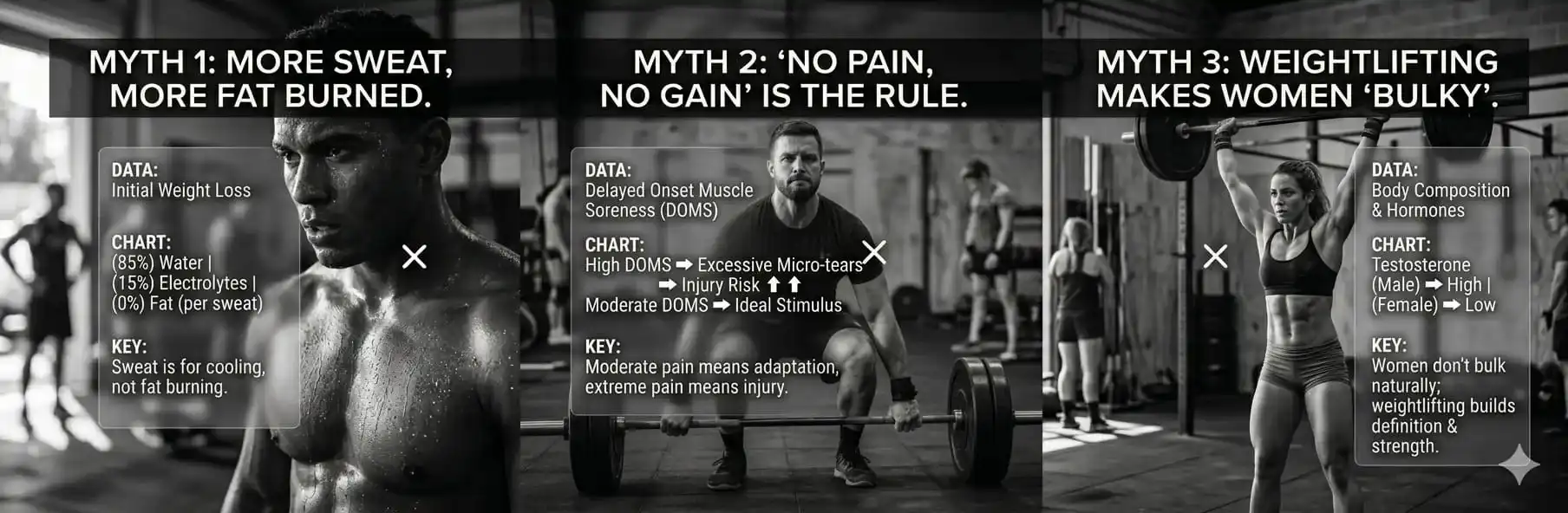 Athlete training with weights while a screen displays performance data